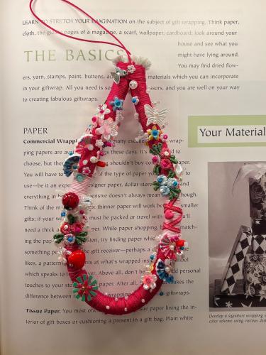 Handmade Beaded Phone Chain