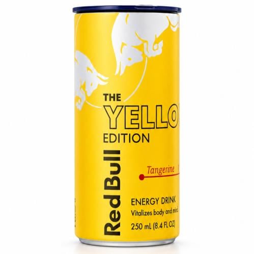 Yellow Red Bull