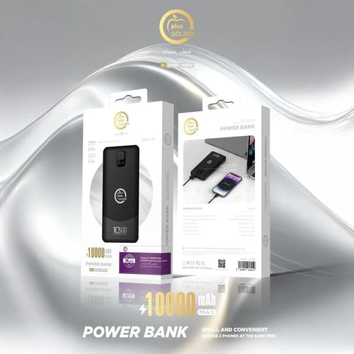 باور بانك Golden Plus بسعة 10000mAh