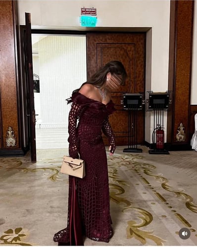 فستان سهره خامه جبير وبطانه باربي