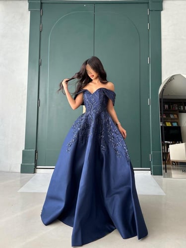 فستان سهرة فخم