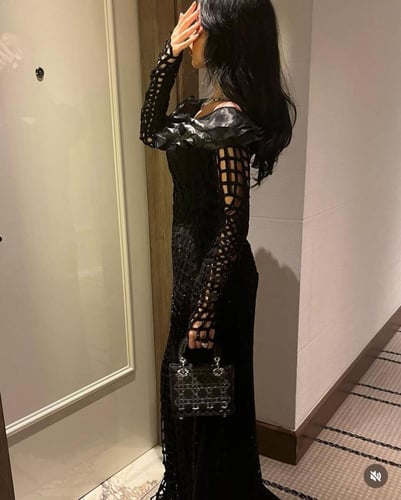 فستان سهره خامه جبير وبطانه باربي