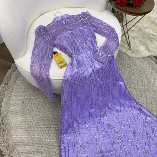 فستان موف جديد 0