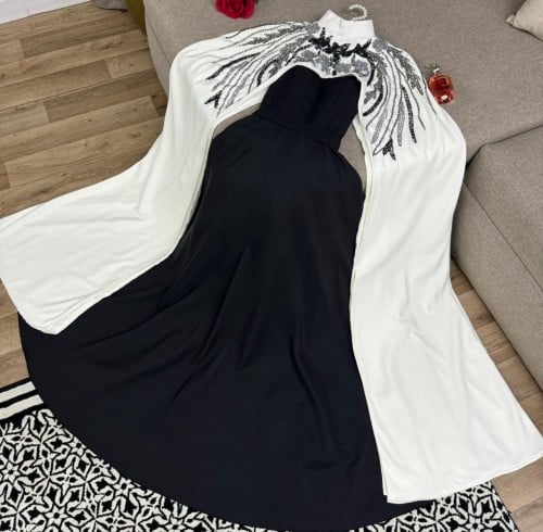 فستان تطريز يدوي