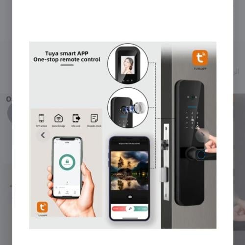 قفل باب ذكي بكاميرا