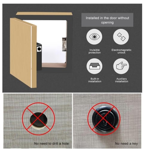 مخفي RFID قفل خزانة إلكتروني DIY
