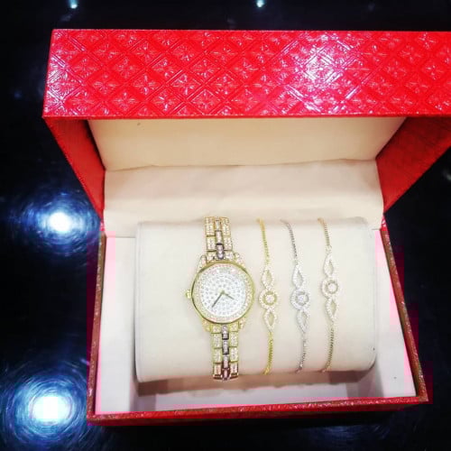 طقم ساعه واساور