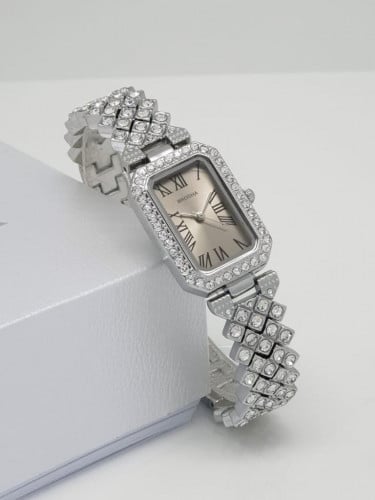 ساعة بروش زركون متنوع