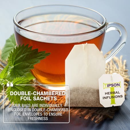 تيبسون شاي ماتشا عضوي عسل وليمون 25 مغلف