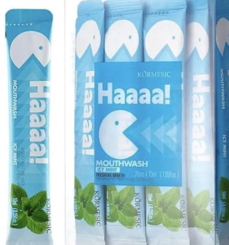 Kormesic غسول فم بنكهة النعناع المنعشة (Icy Mint)