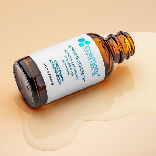 كوزماتك سيروم فيتامين سي مضاد للأكسدة فائق 15% + ف...