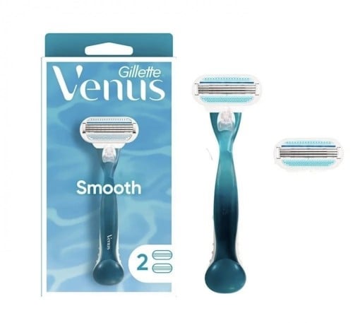 ماكينه حلاقة ڤينوس سموث + 2 شفرة ( للجسم والمناطق...