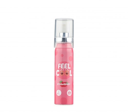 فيل كول بخاخ معطر للفم بنكهة الفراولة