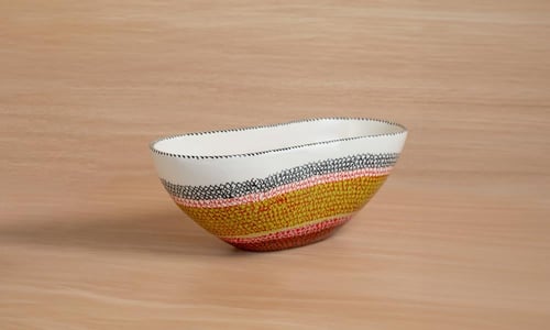 Potterstitch Oval Bowl elegant