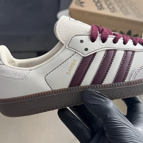 Adidas Samba OG Wonder WhiteMaroon