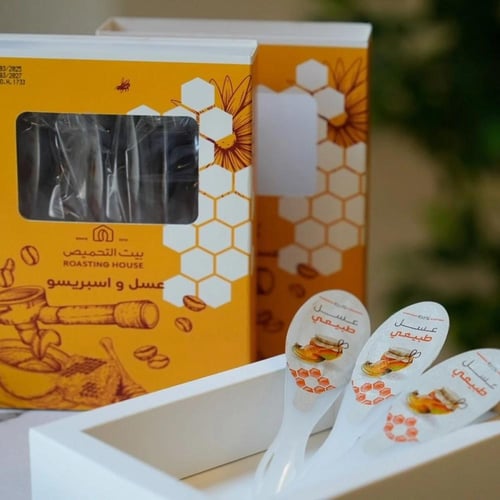 ملاعق عسل واسبريسو 6 حبات