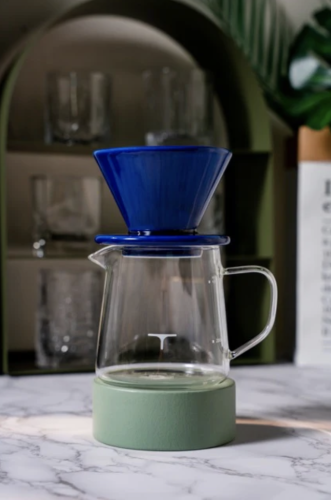 Drip Set 01 2Cups - تاش الأزرق الغامق