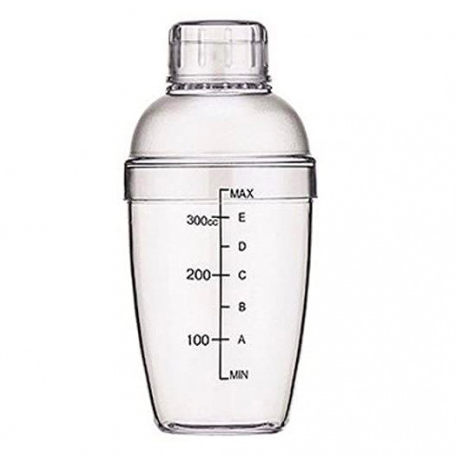 شیكر يدوي شفاف 350مل