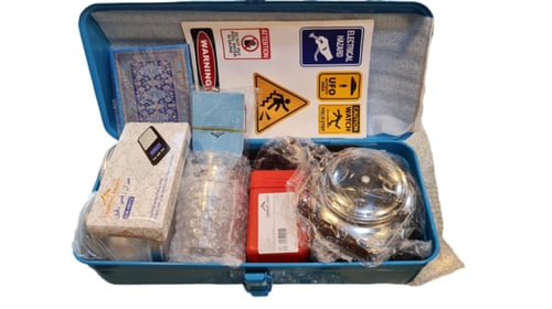 صندوق عزبة شاهي حديد