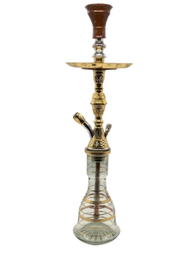 شيشة خليل مأمون مقاس 26 دبل نحاس