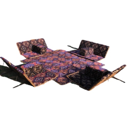 طقم جلسة بر ارضية نقش افغاني