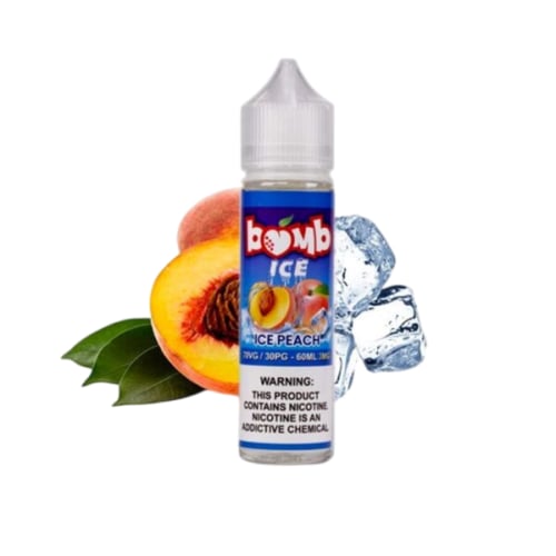 نكهة فيب بومب خوخ بارد