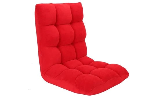 كرسي استرخاء ارضي مبطن اسفنج قابل للطي والتعديل 5...