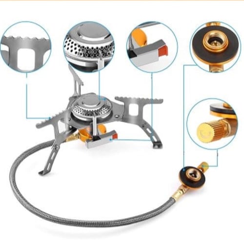 موقد غاز سفري قابل للطي