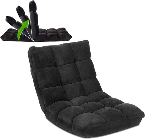 كرسي استرخاء ارضي مبطن اسفنج قابل للطي والتعديل 5...