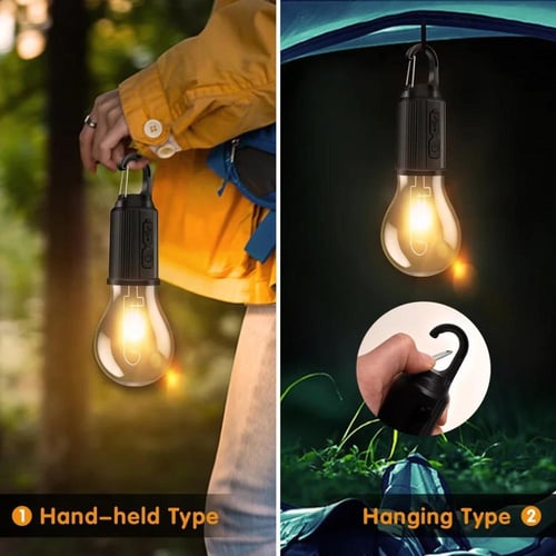 مصباح LED محمول وقابل لإعادة الشحن