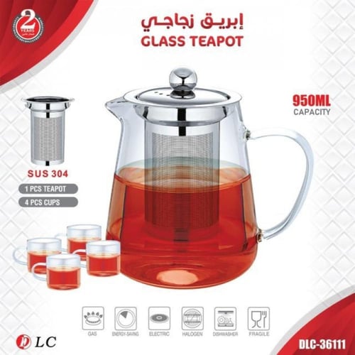 ابريق شاي زجاجي DLC