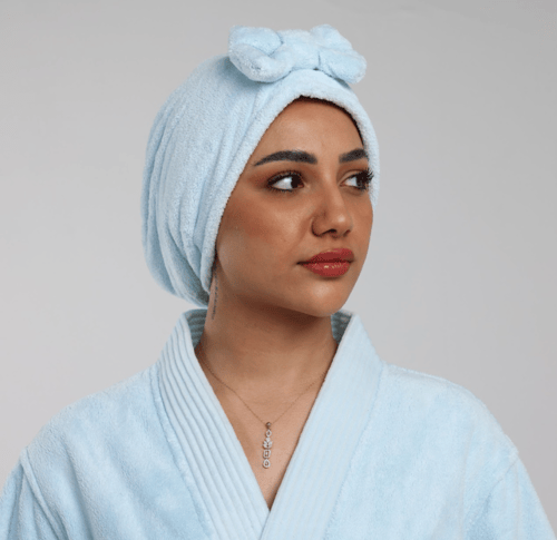 غطاء الراس 25*75 - تركواز