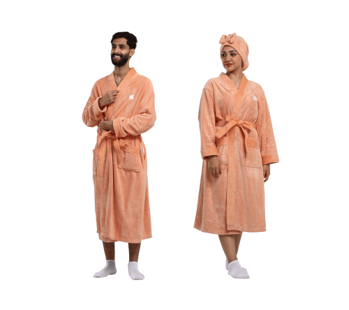 روب بدون هودي - مشمشي