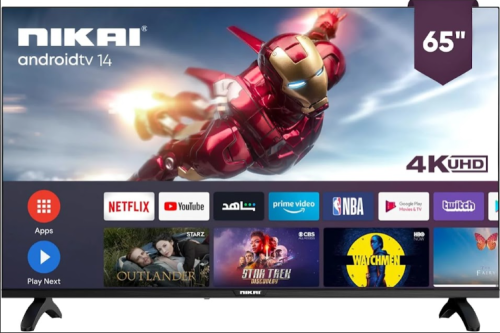 شاشة نيكاي سمارت 65 بوصة 4K التر اتش دي موديل UHD6...