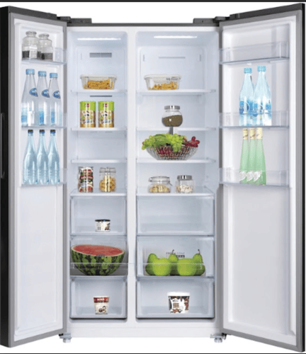 ثلاجة نيكاي دولابي 18.4 قدم سلفر انفرتر بخار موديل...