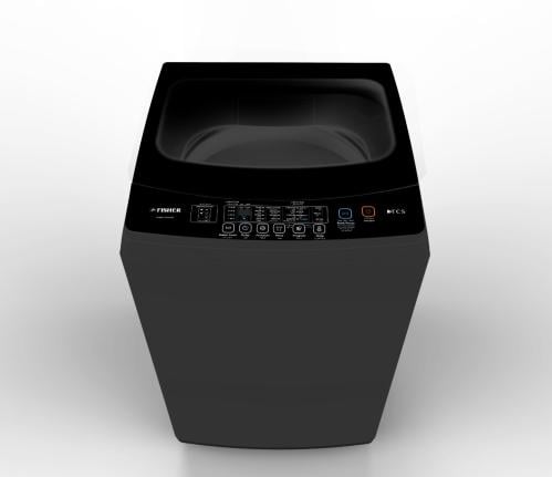 غسالة فيشر 10 ك اوتوماتيك فتحة علوية فضي - FAWMT-M...