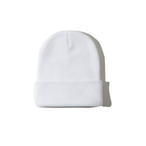 قبعه شتويه ناعمه بيضاء نزيل - nazili