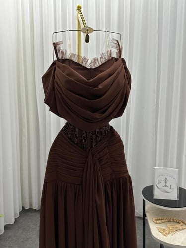 فستان شيفون جورجيت