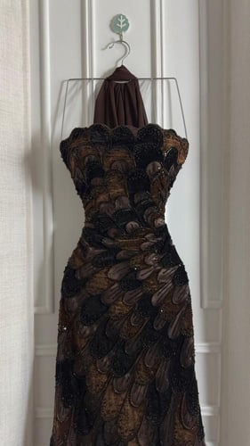 فستان قطيفه