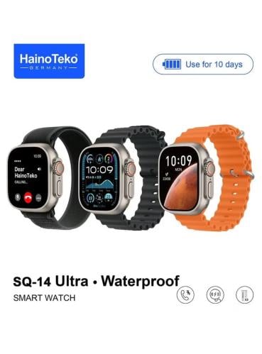 ساعة ماركة Haino Teko الذكية SQ-14 Ultra مع 3 أزوا...