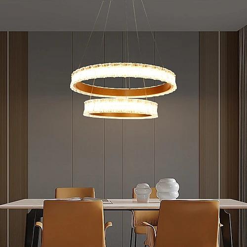 نجف مودرن ذهبي لون الانارة 3 اضاءات 400*600 125 وا...