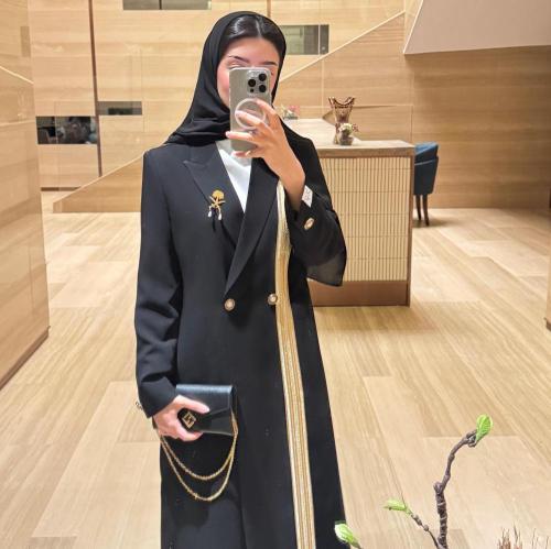 عباية اليوم الوطني بليزر- عبايات ساره