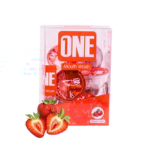 باقة ون غسول الفم 5 عبوات النعناع والتوت والفراولة...