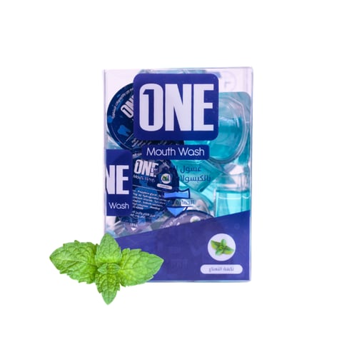 باقة ون غسول الفم 5 عبوات النعناع والتوت والفراولة...