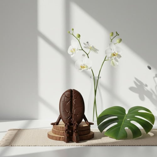 مجسم حبة بن