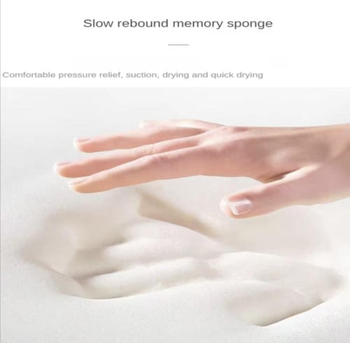 سجادة حمام على شكل مخلب، ذات سطح محكم. صُممت لامتص...