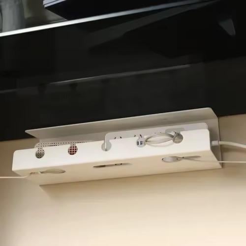 صندوق لتنظيم الكابلات أسفل المكتب، مصمم لتنظيم وإخ...