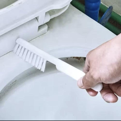 مجموعة من فرش تنظيف المرحاض مع حامل. تتميز الفرش ب...