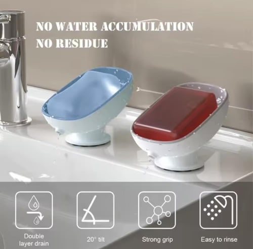 طبق صابون متعدد الاستخدامات، مصمم للحفاظ على الصاب...