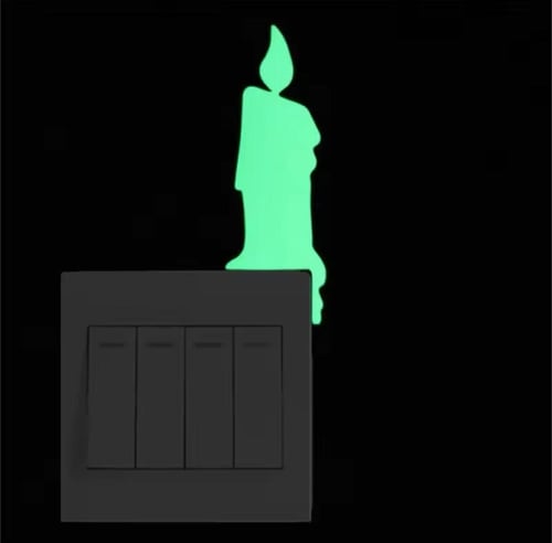 ملصقات حائطية رائعة تتوهج في الظلام مصممة لتزيين م...